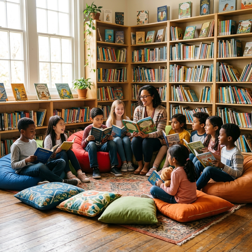 Free Reading Club Flyer